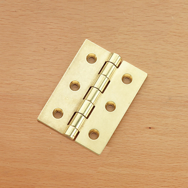 Butt Hinge without Finial - Closed - Pair - Size:1/2" x 1-1/4"